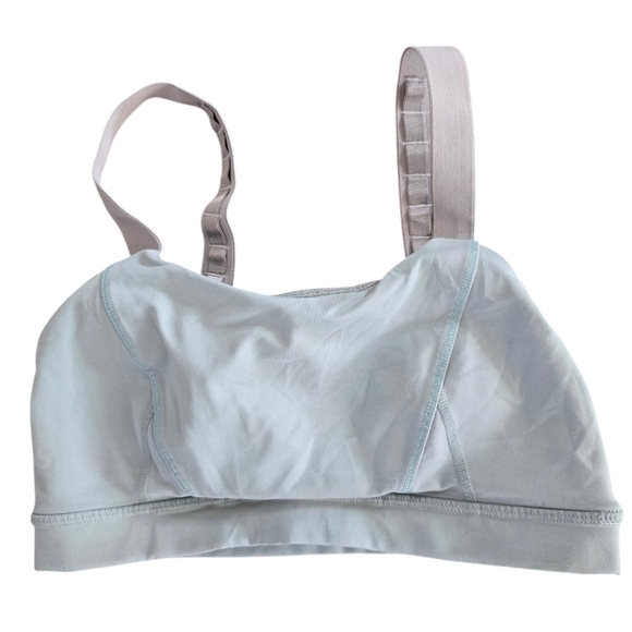 lululemon athletica Other - Lululemon Adjust Me Tiffany Blue Sports Bra Womens 6‎